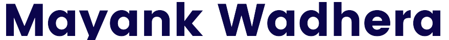 Mayank Waadhera